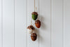 Hanging Acorns (Set of 4)