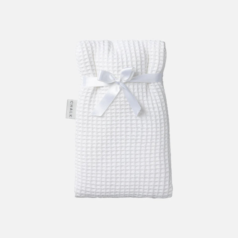 White Waffle Hot Water Bottle