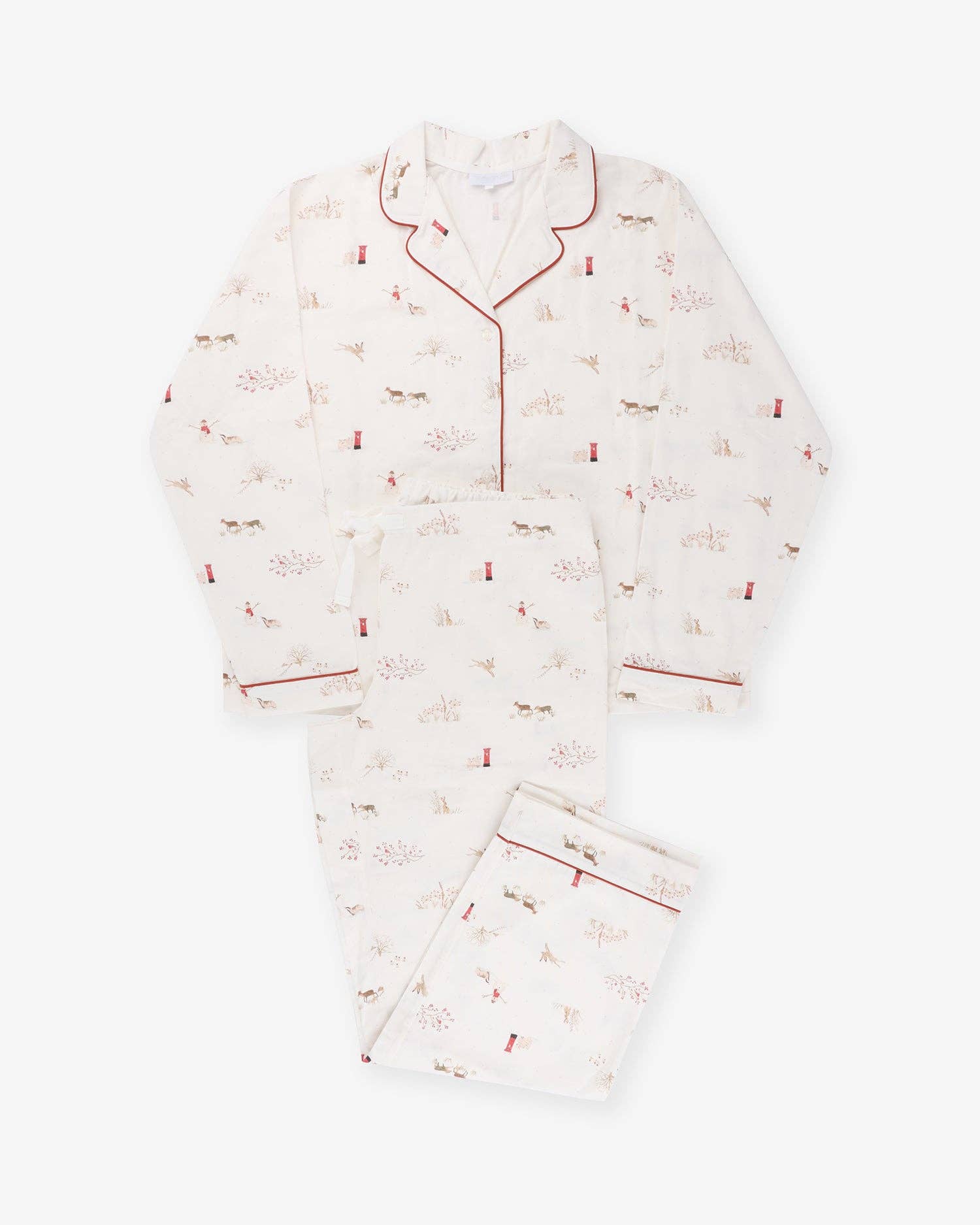 Winter Snowy Village Pyjama Set