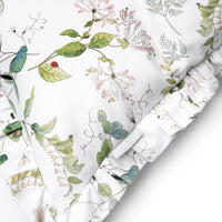 Wild Floral Frill Edge Cushion