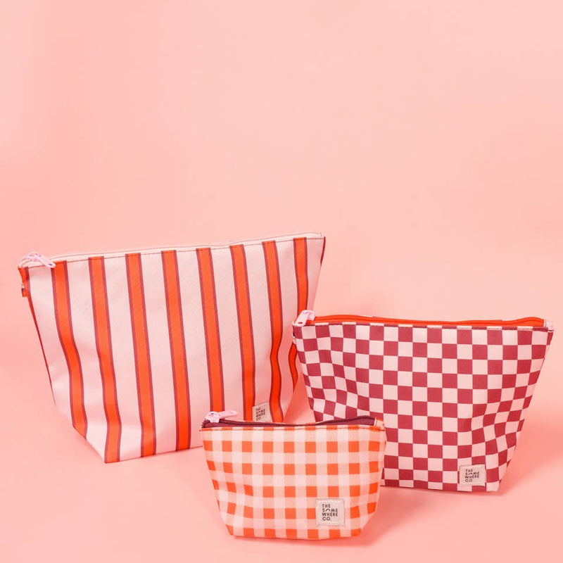 Iced Vovo Blossom Blueberry Handy Pouches - Set of 3