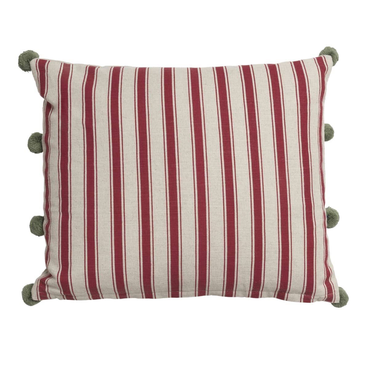 Robin Linen Blend Embroidered Cushion by Sophie Allport