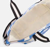 Blue Mono Flower Weekend Bag
