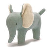 Large Organic Cotton Elephant Plush Toy in Teal