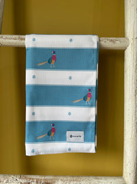 Pheasants Tea Towel