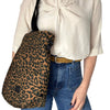 Tote Bag in Brown Leopard Print
