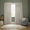 Sessile Leaf Printed Cushion Cover in Delph Blue