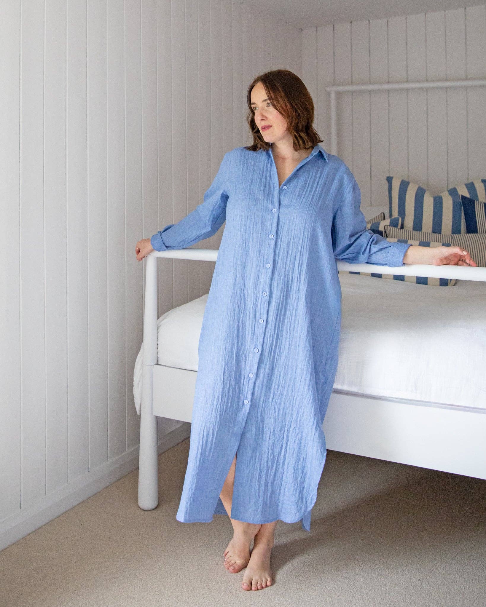 Sarah Dress | Sky Blue