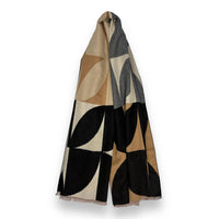 Retro Print Cashmere Blend Scarf in 3 colours
