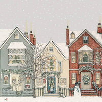 Snowy Street | Christmas Card Pack of 6