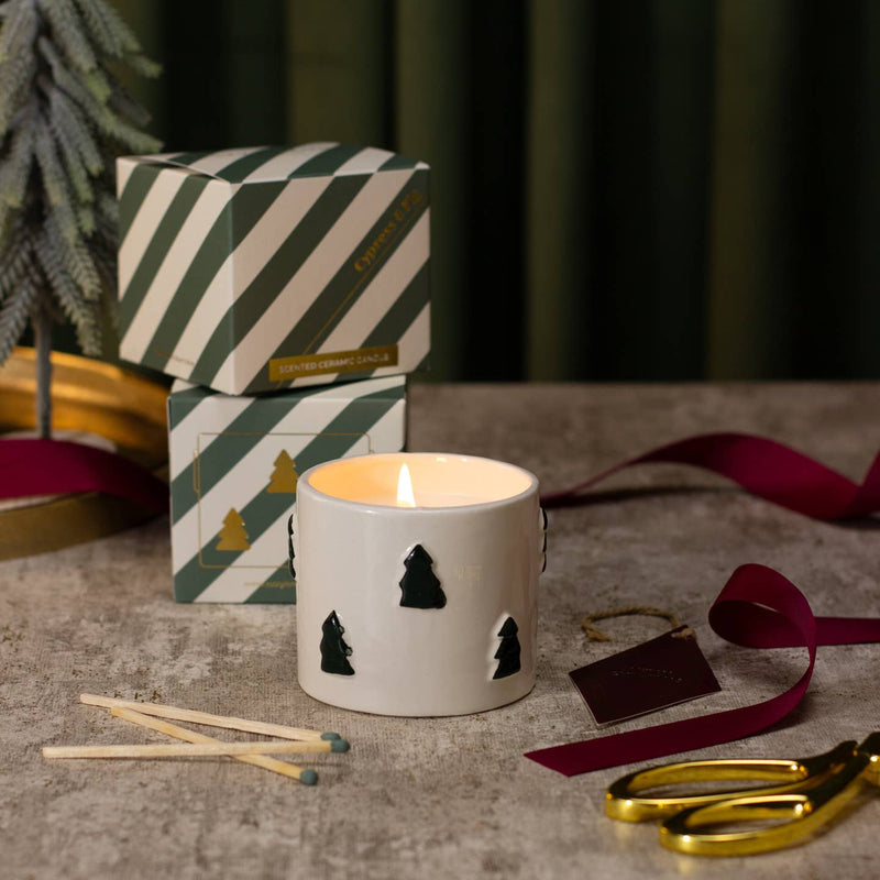 Under the Tree: Christmas Spruce Candle - Cypress & Fig
