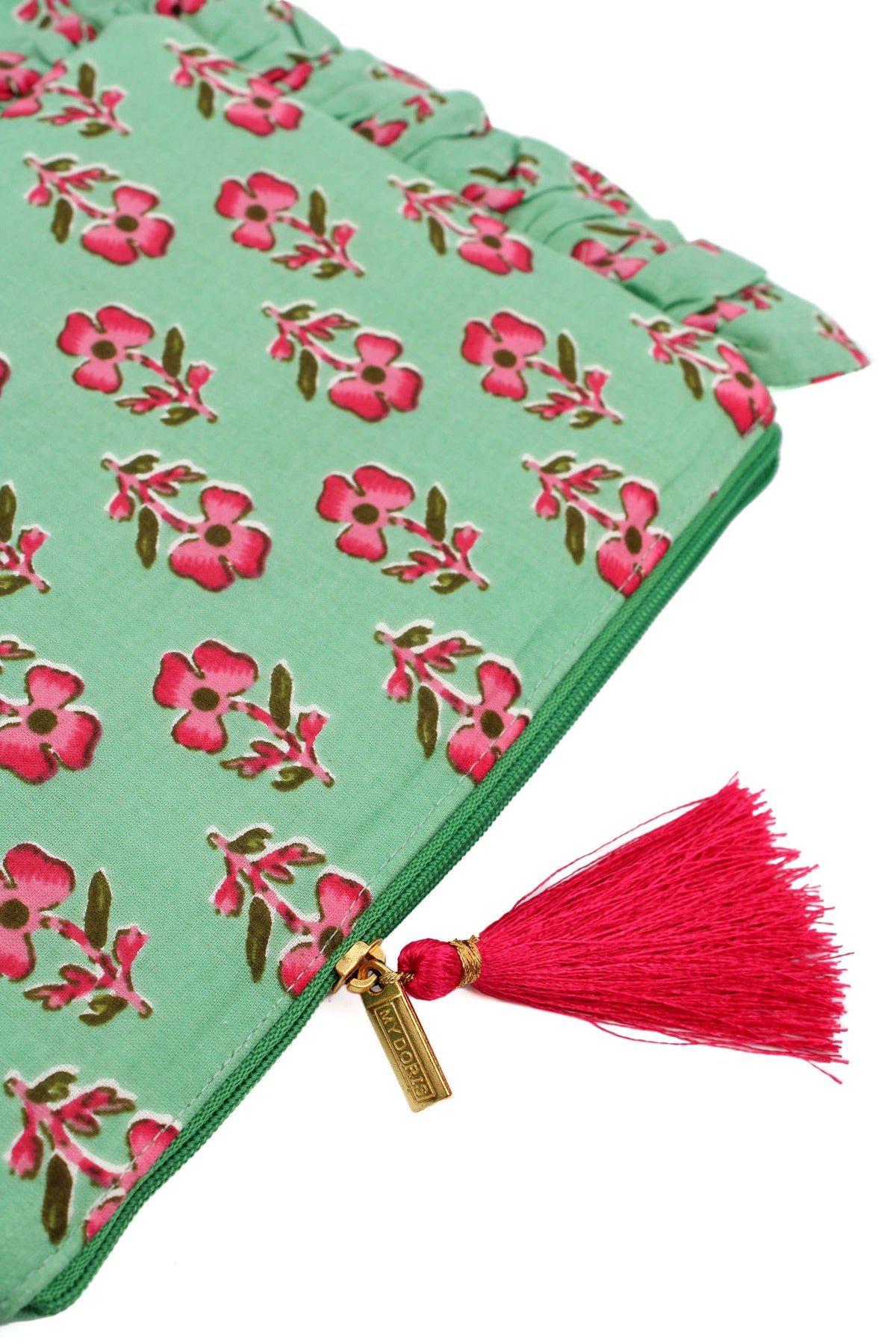 Frilled Pouches in 2 colours