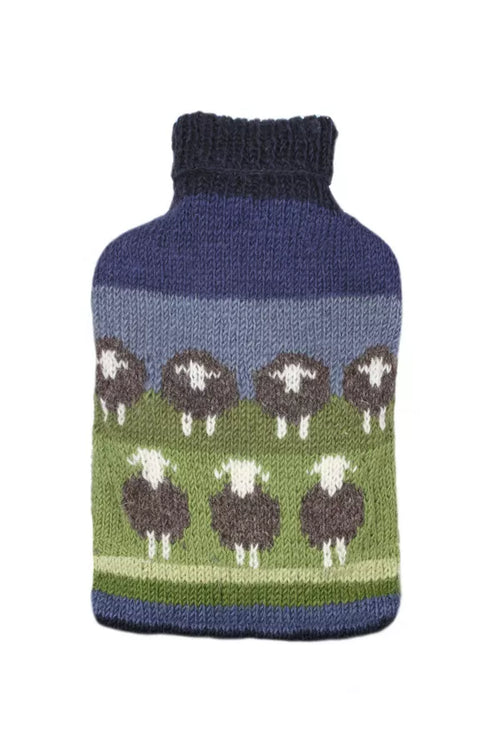 Flock Of Sheep Hot Water Bottle