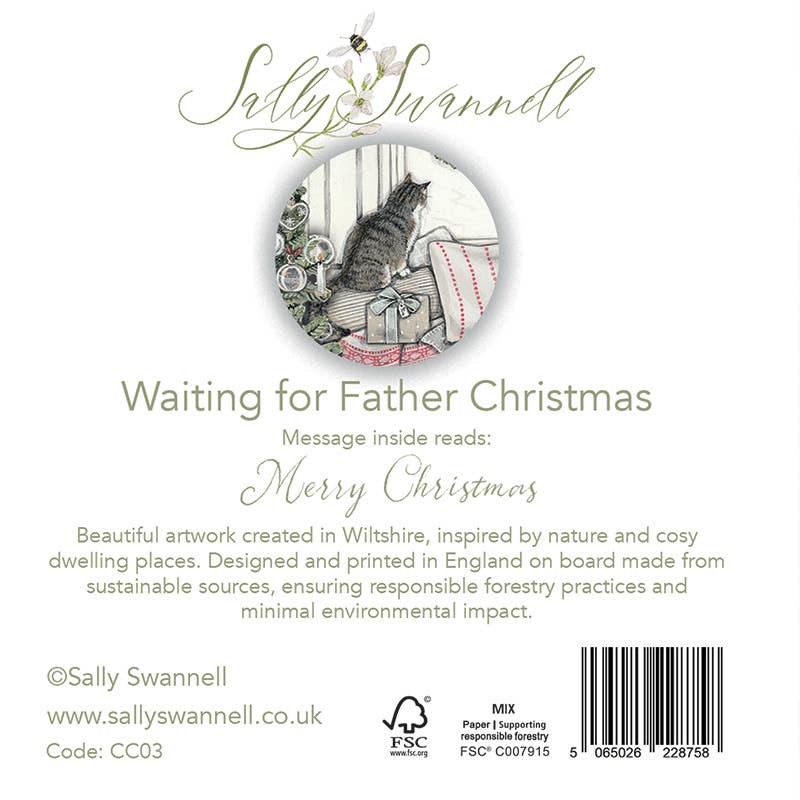 Waiting for Father Christmas | Christmas Card Pack