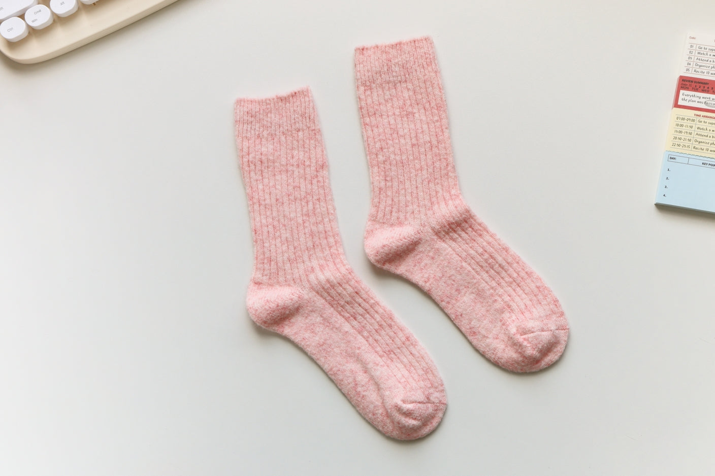 Warm Cashmere & Wool Blend Socks ~ in 4 cosy colours