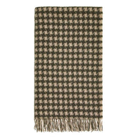 Star Green Pure New Wool Throw