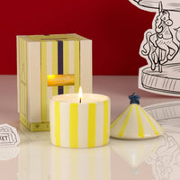 Yellow Fortune Teller Candle - Amber & Bergamot