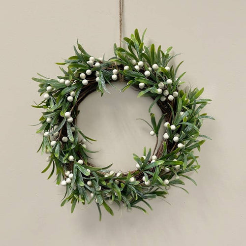 Hanging Mistletoe Wreath Decoration