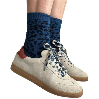 Leopard Print Socks ~ in 7 colourways