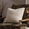 Olann Faux Shearling Cushion Cover in Natural