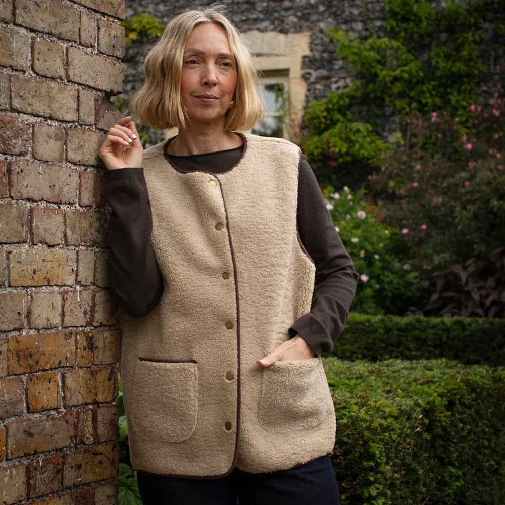 Soft Faux Sherpa Gilet