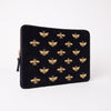 Honey Bee Laptop Case Large – Charcoal