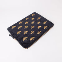 Honey Bee Laptop Case Large – Charcoal