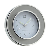 Chiffon and Silver Alarm Clock