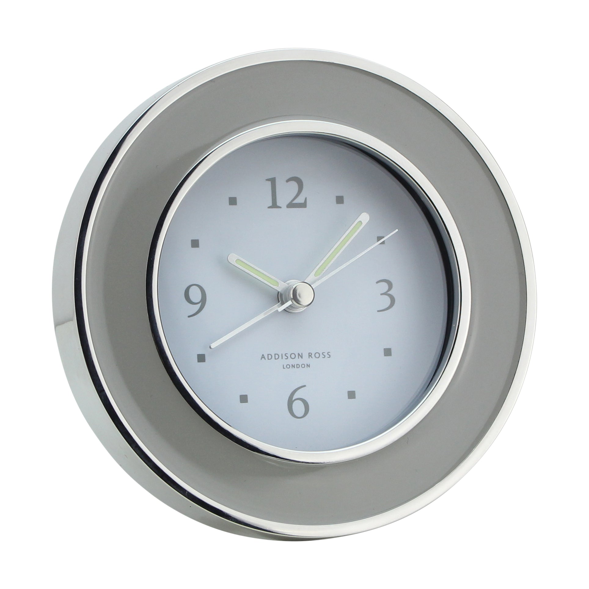 Chiffon and Silver Alarm Clock