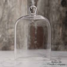 Clear Glass Cloche Dome