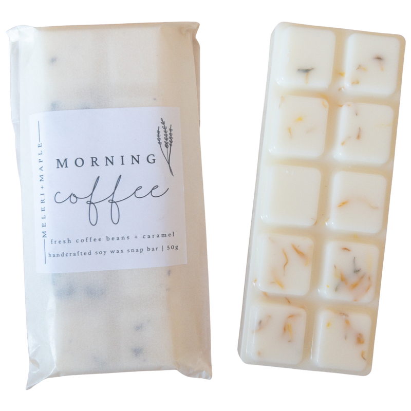 Morning Coffee Scented Snap Bar Wax Melt
