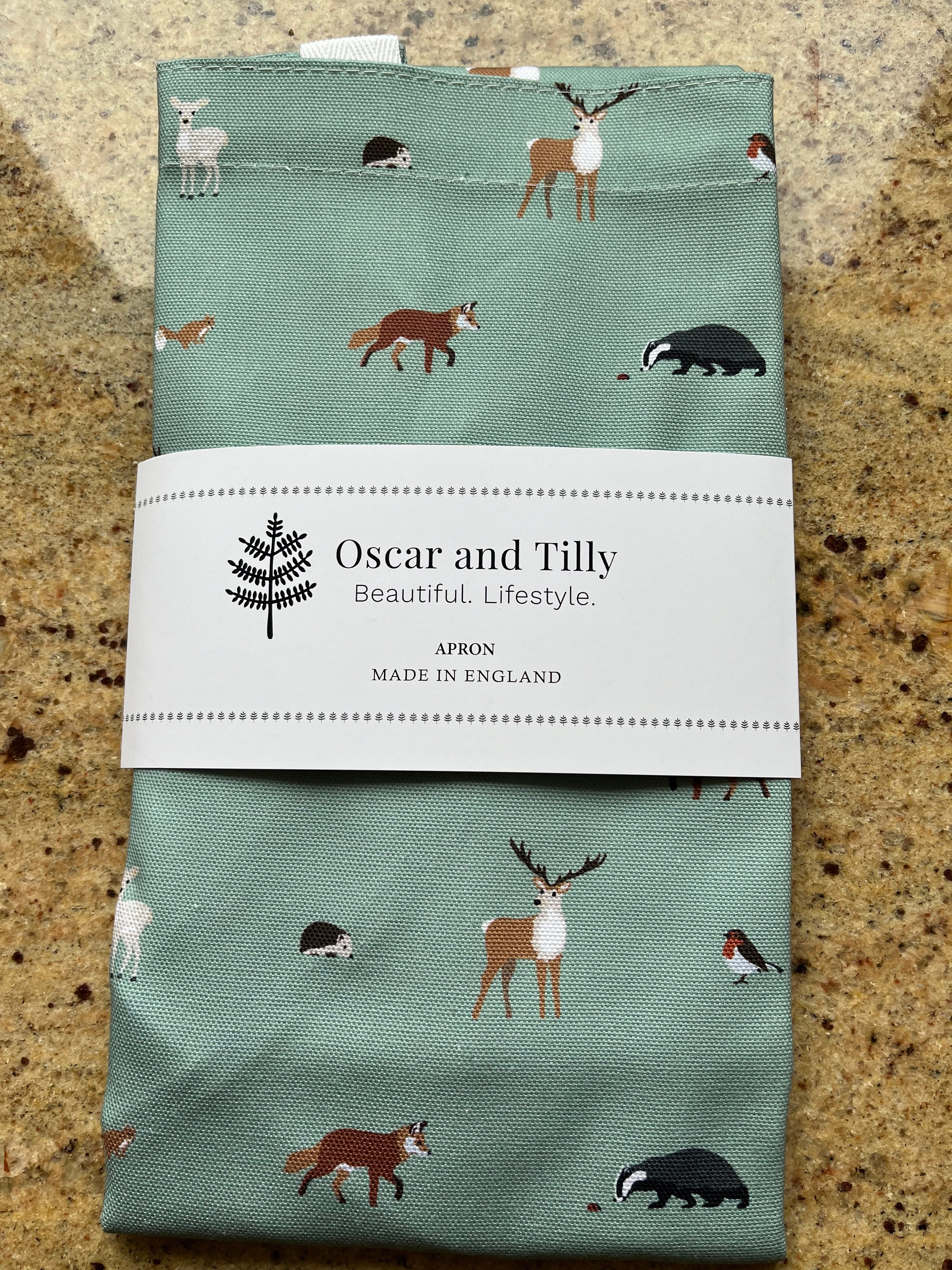 Oscar & Tilly Woodland Apron