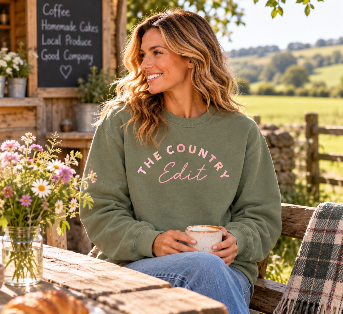 'The Country Edit' - Relaxed Sweatshirt