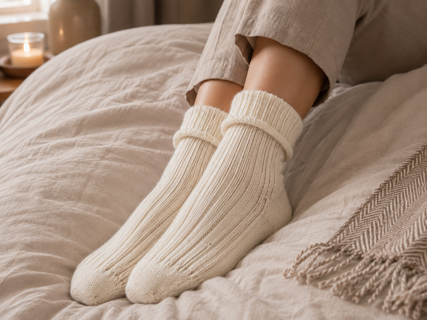 Cosy Alpaca Lounge Socks