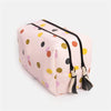 Pale Pink Dotty Large Travel Washbag