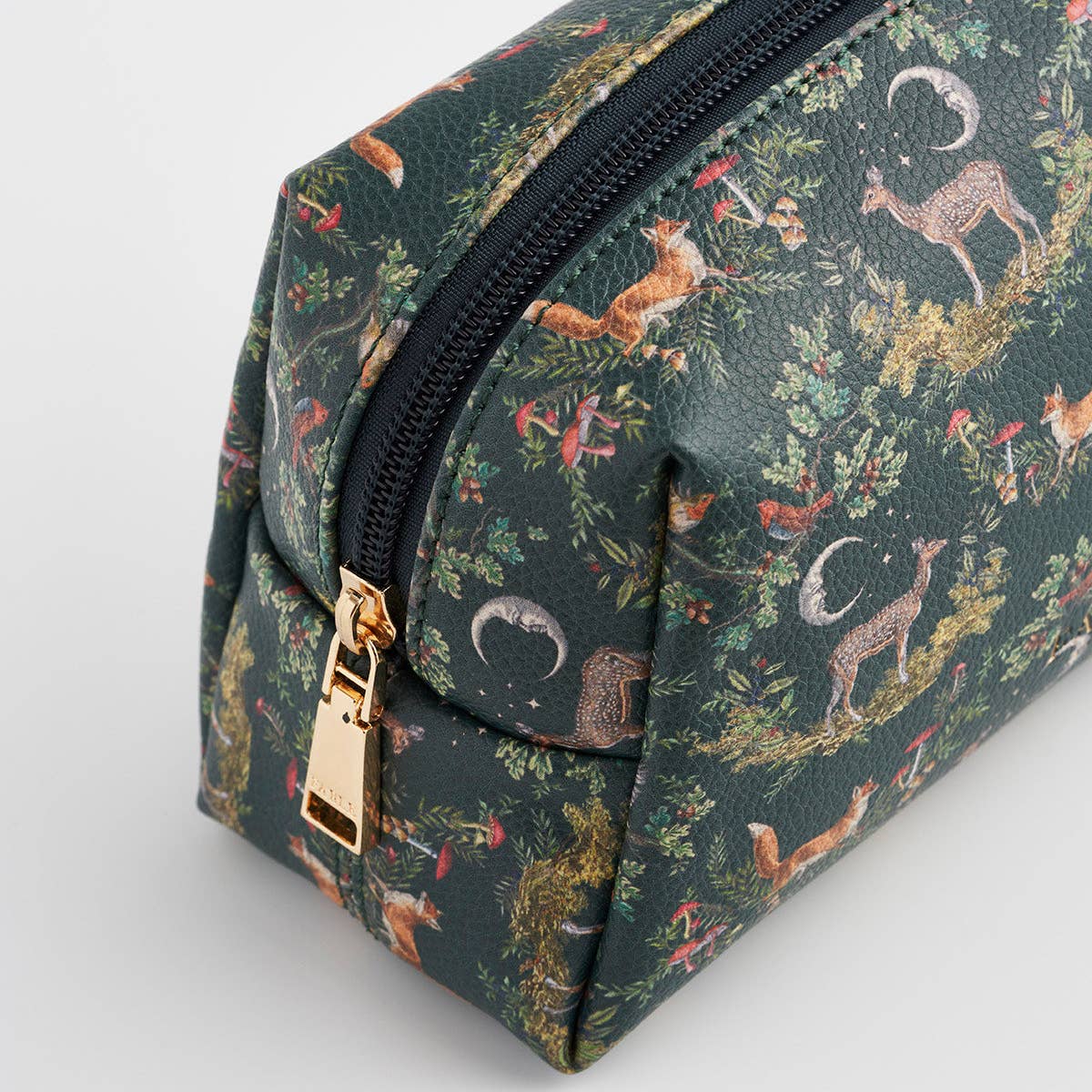 Into the Woods Green Small Pouch