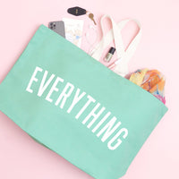 Everything Really Big Bag ~ in Forest Green, Peach, Sea Glass, Midnight or Pink