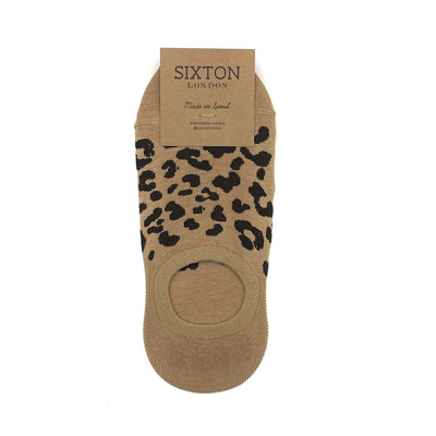 Leopard Print Trainer Socks ~ in four colourways