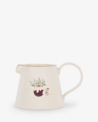 Christmas Puddings Large Stoneware Jug