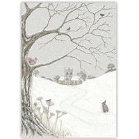 Church in the Snow | Christmas Card (A5 oversized single)