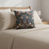 William Morris Strawberry Thief Blue - Panelled Cushion Cover