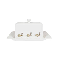 Hare Butter Dish