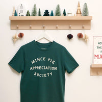 Mince Pie Appreciation Society - Unisex T-Shirt – Pine