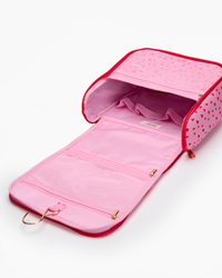 Lyla Hanging Washbag in Hearts