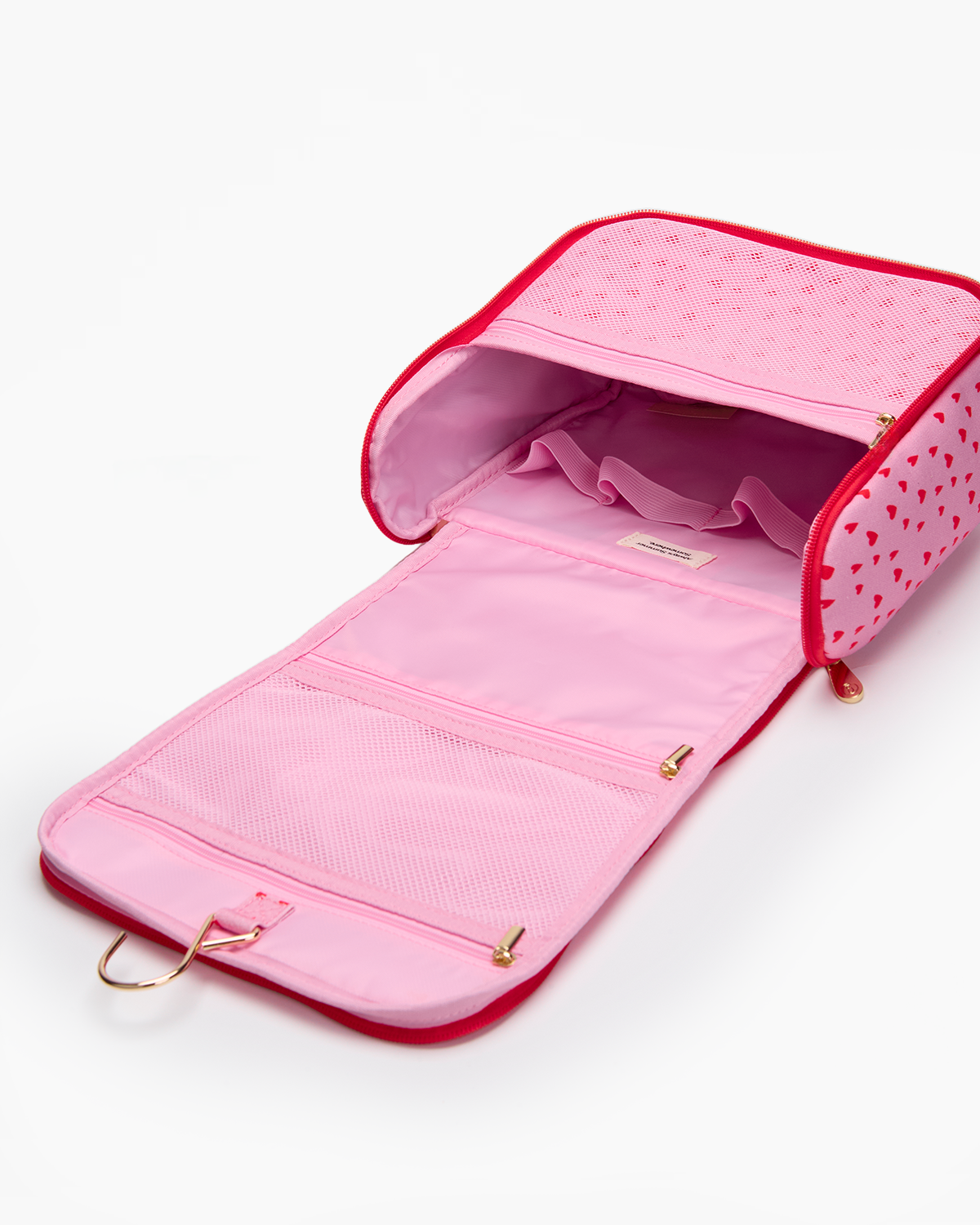 Lyla Hanging Washbag in Hearts