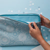 Baby Blue Flower Laptop Sleeve