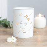 Cut Out Dragonfly Oil Burner & Wax Warmer