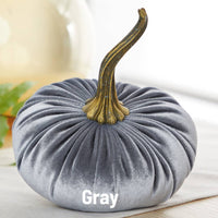 Large Handmade Velvet Pumpkins ~ 11 various colourways