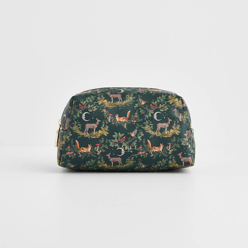 Into the Woods Green Small Pouch