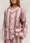 Cotton Pyjamas in Pink Stripe